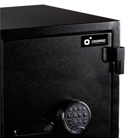 Coffre-fort Cromad E14450 - Certification européenne ECB.S niveau S2 - Serrure électronique à clavier EASTHOUSE - Acier massif h