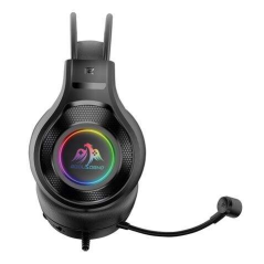 Casque de jeu Coolsound G7 avec microphone flexible - Compatible avec PC, MAC, PS5, PS4, Xbox 360, Nintendo Switch - Éclairage L