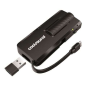 Carte son externe Coolsound 7.1 USB-C - Adaptateur vers USB-A - Entrées microphone, casque 3,5 mm 3 broches, casque + microphone