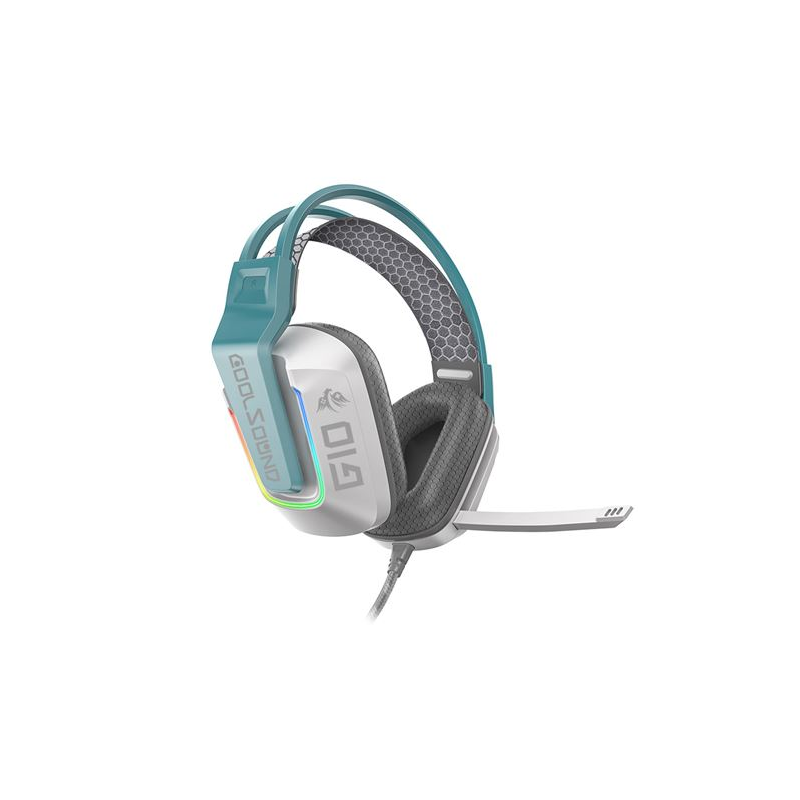 Casque de jeu Coolsound G10 - Compatible avec XBOX, PS5, PS4, Switch et PC - Bleu