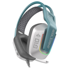 Casque de jeu Coolsound G10 - Compatible avec XBOX, PS5, PS4, Switch et PC - Bleu