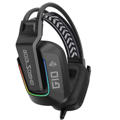Casque de jeu Coolsound G10 - Compatible avec XBOX, PS5, PS4, Switch et PC - Noir