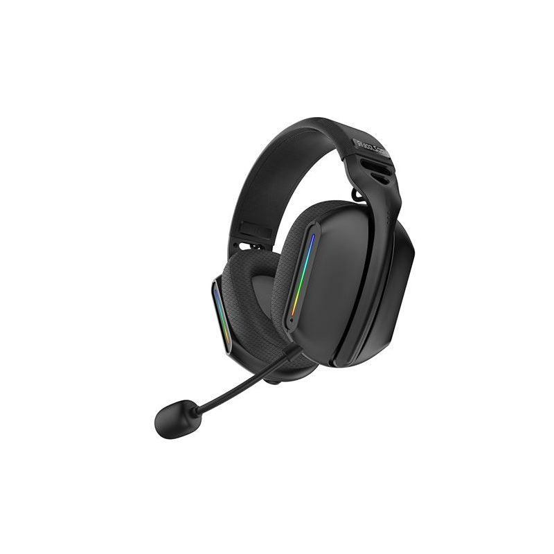 Casque de jeu Bluetooth Coolsound G11 - Éclairage RVB - Noir