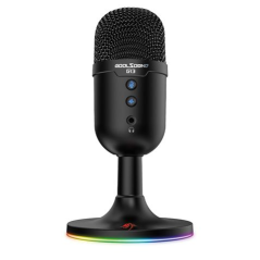 Microphone de jeu Coolsound G13 - Éclairage RVB - USB - Suppression du bruit
