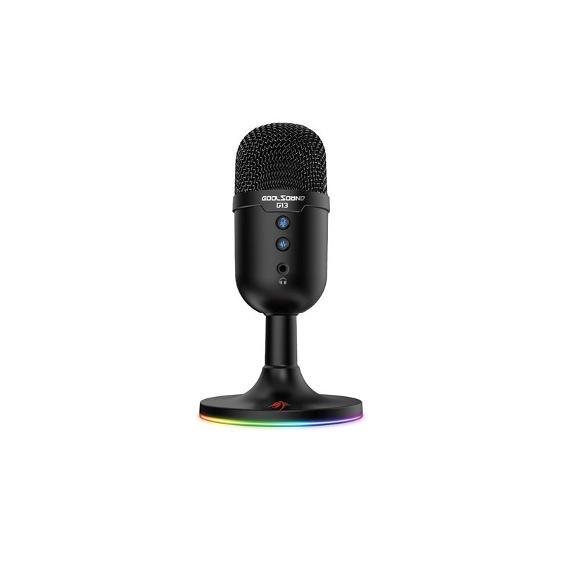 Microphone de jeu Coolsound G13 - Éclairage RVB - USB - Suppression du bruit