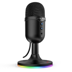 Microphone de jeu Coolsound G13 - Éclairage RVB - USB - Suppression du bruit