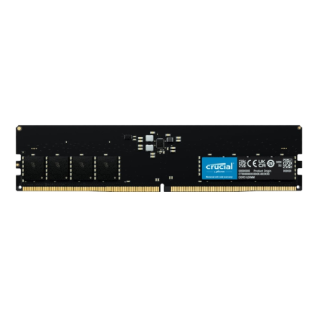 Mémoire RAM Crucial DDR5 16 Go 4800 MHz CL40 DIMM