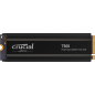 Disque dur SSD Crucial T500 2 To M2 2280 PCIe NVMe 4.0 x4 avec dissipateur thermique