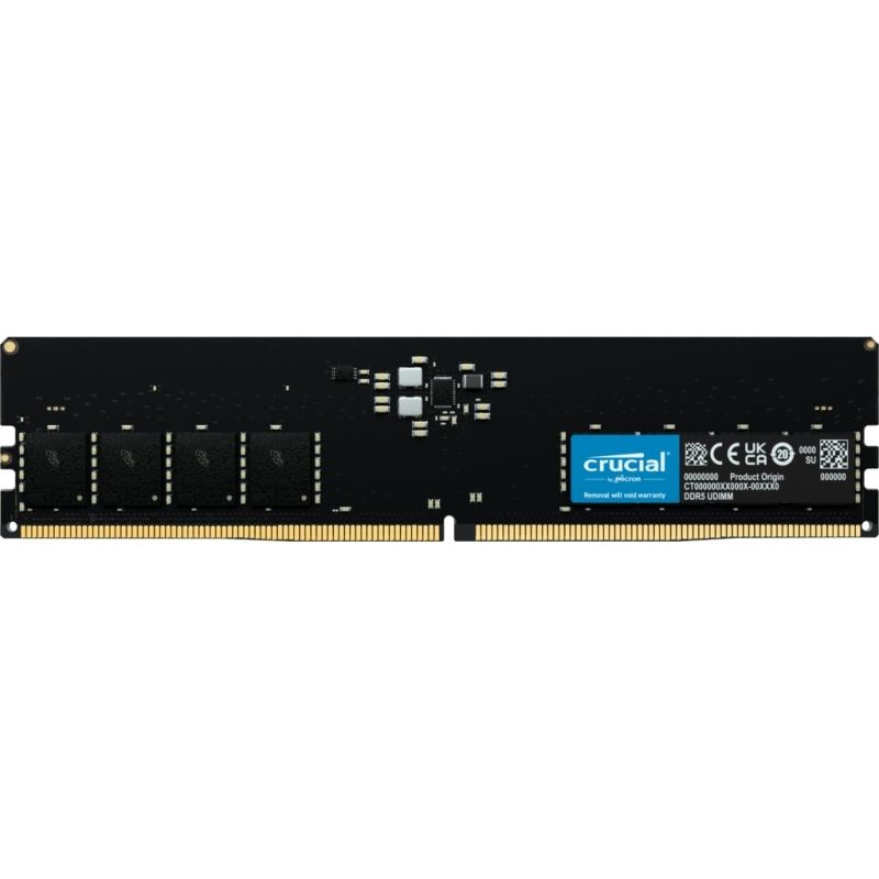 Mémoire RAM Crucial DDR5 32 Go 4800 MHz CL40 DIMM