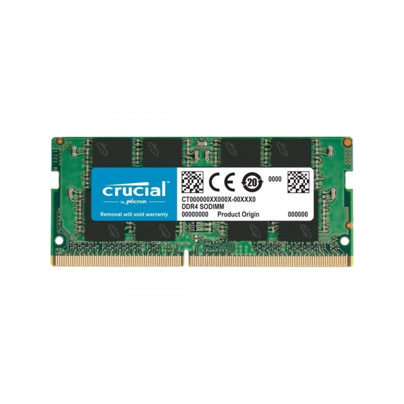 Mémoire RAM Crucial DDR4 32GB 3200Mhz PC4-25600 CL22 SO-DIMM