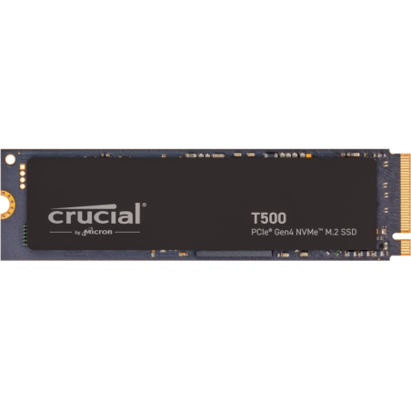 Disque dur SSD Crucial T500 500 Go M2 2280 PCIe NVMe 4.0 x4