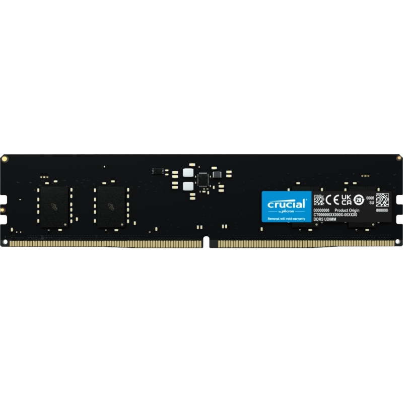 Mémoire RAM Crucial DDR5 8 Go 4800 MHz CL40 DIMM
