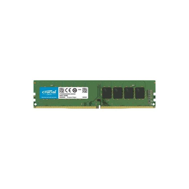 Mémoire Crucial RAM DDR4 8GB 3200Mhz PC4-25600 CL22 DIMM