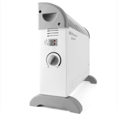 Convecteur de chaleur homogène Orbegozo CV 2300 B - Puissance 2000W - 3 niveaux de puissance - Thermostat réglable - Protection