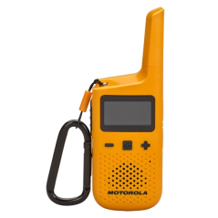 Pack de 2 talkies-walkies Motorola T72 - 16 canaux PMR446 + 121 codes de confidentialité - Portée jusqu'à 8 km - Autonomie jusqu