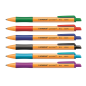 Présentoir Stabilo Pointball avec 38 stylos rétractables - Pointe 1 mm - Encre à base d'huile - Rechargeable - 87 % de plastique