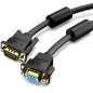 Câble d'extension Vention SVGA mâle vers VGA femelle - Longueur : 3 m - Full HD - 30 AWG - Filtre en ferrite - Connecteurs plaqu