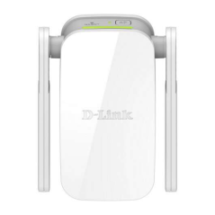 Répéteur WiFi D-Link AC1200 - Port RJ45 - 2 Antennes Externes - Bouton WPS - Couleur Blanche