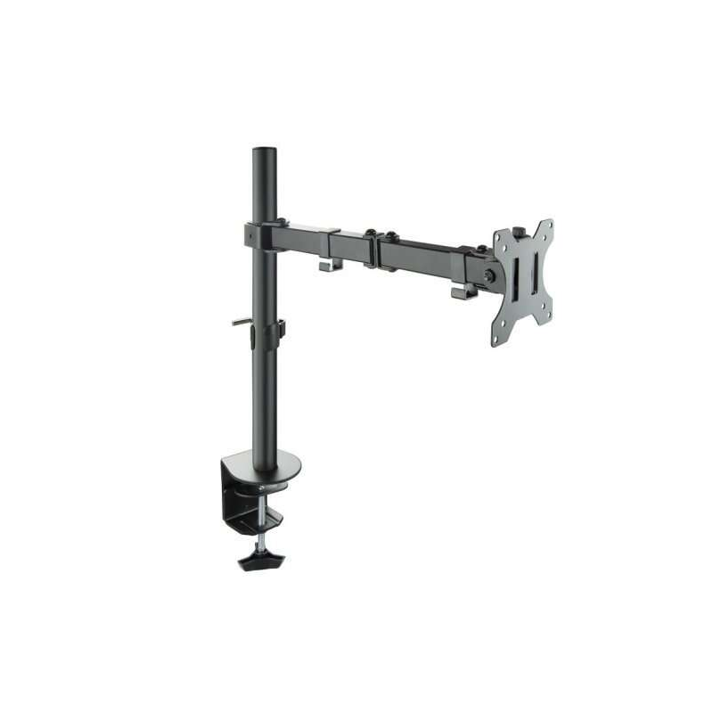 Support de Table Tooq avec Bras Articulé pour Moniteur 13"-32" - Pivotant et Inclinable - Gestion des Câbles - Poids Max 8kg - V