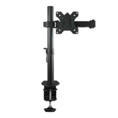 Support de Table Tooq avec Bras Articulé pour Moniteur 13"-32" - Pivotant et Inclinable - Gestion des Câbles - Poids Max 8kg - V