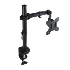 Support de Table Tooq avec Bras Articulé pour Moniteur 13"-32" - Pivotant et Inclinable - Gestion des Câbles - Poids Max 8kg - V