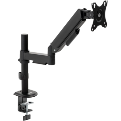 Support de bureau Tooq avec bras articulé pour écrans de 17 à 32 pouces - Supporte jusqu'à 9 kg - Gestion des câbles - VESA 100