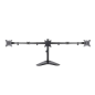 Support de table pour écran Tooq - Rotation 180º - Inclinable - 3 Bras 17-27 - Couleur Noir