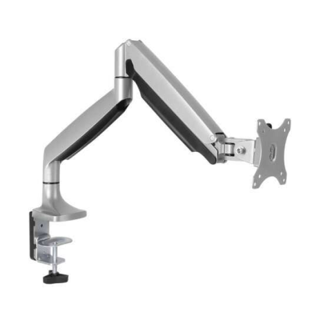 Support de Table Tooq avec Bras Articulé pour Moniteur 13"-32" - Pivotant et Inclinable - Ressort à Gaz - Poids Max 9kg - VESA 1