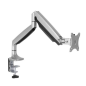 Support de Table Tooq avec Bras Articulé pour Moniteur 13"-32" - Pivotant et Inclinable - Ressort à Gaz - Poids Max 9kg - VESA 1