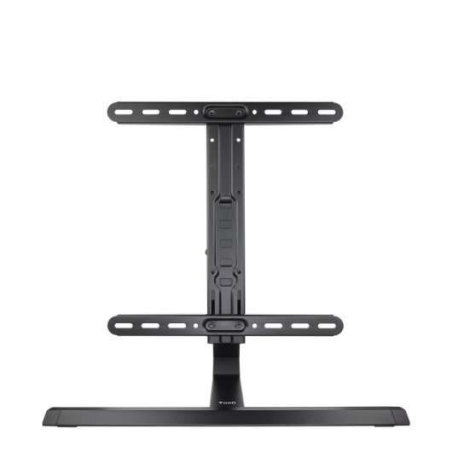 Support de Table Tooq pour TV 32"-65" - Gestion des Câbles - Poids Max 40Kg - VESA 400X400mm - Fabriqué en Aluminium - Couleur N