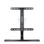 Support de Table Tooq pour TV 32"-65" - Gestion des Câbles - Poids Max 40Kg - VESA 400X400mm - Fabriqué en Aluminium - Couleur N