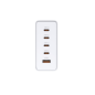 Chargeur mural D-Link 240 W GaN - 4 ports USB-C et 1 port USB-A - QC 4.0 - Blanc