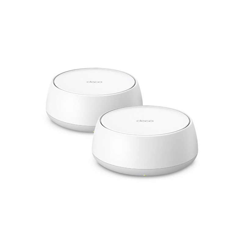 TP-Link Deco BE22 Pack de 2 Sistemas WiFi Mesh - Doble Banda - Velocidad hasta 3.6Gbps - Ethernet 1Gbps - WiFi 7 - VPN - Color B