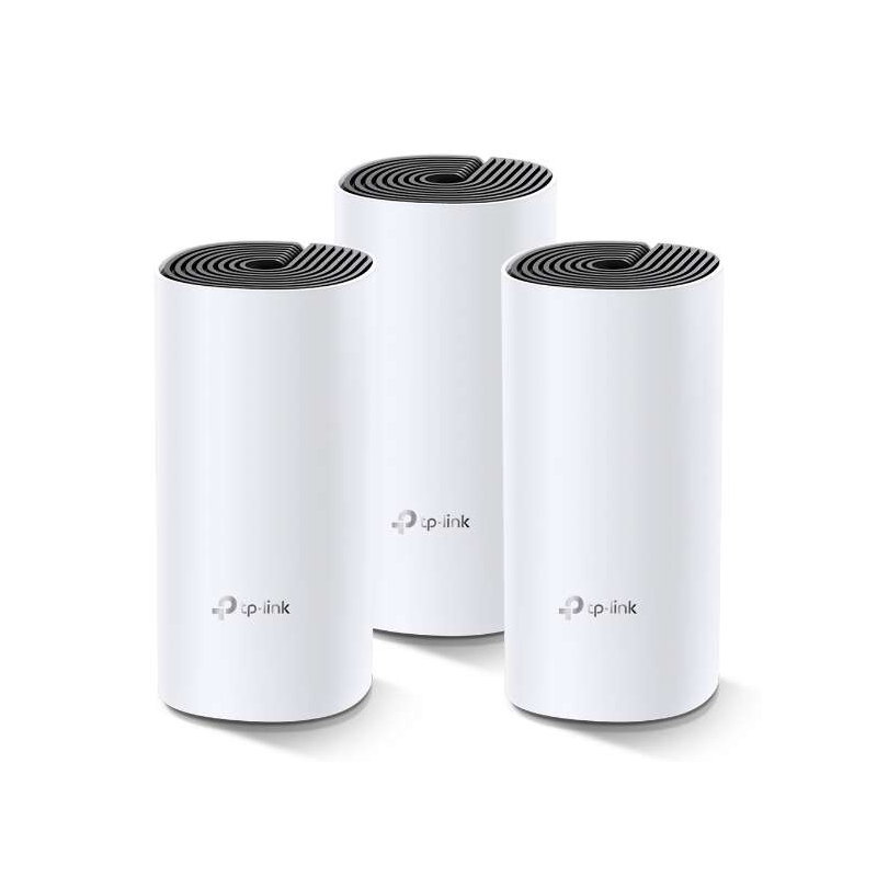 TP-Link Hybrid WiFi System Mesh AC1200 - Pack de 3 - Couverture Wi-Fi 370m2