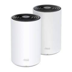 TP-Link Deco PX50 Pack de 2 Sistemas WiFi Mesh - Doble Banda - Velocidad hasta 3Gbps - WiFi 6 - Ethernet 1Gbps - Color Blanco y
