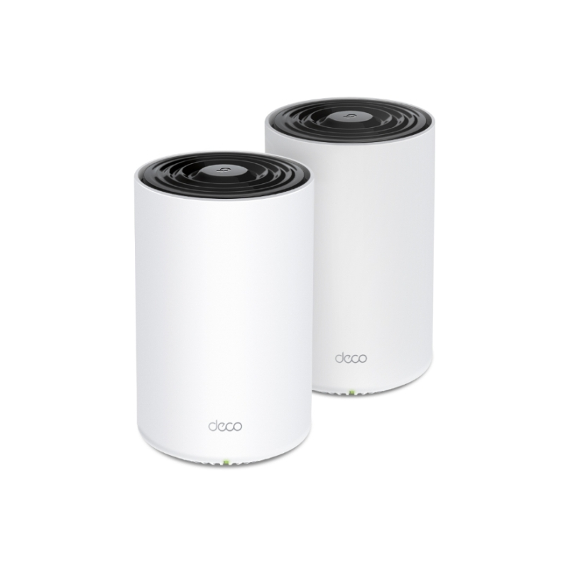 TP-Link Deco PX50 Pack de 2 Sistemas WiFi Mesh - Doble Banda - Velocidad hasta 3Gbps - WiFi 6 - Ethernet 1Gbps - Color Blanco y
