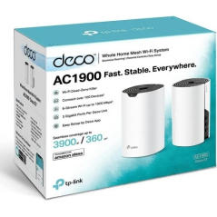 TP-Link Deco S7 Smart WiFi 6 Mesh System Dual Band AC1900 - 2 unités Deco - 3 ports Ethernet LAN (RJ-45) - Technologie MU-MIMO