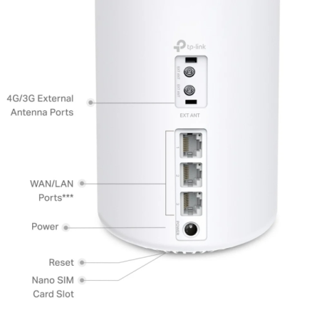 TP-Link Deco X10-4G Sistema WiFi Mesh - Doble Banda - Velocidad hasta 1.5Gbps - WiFi 6 - Cobertura hasta 190m2 - Antenas Interna