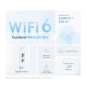Système WiFi Mesh AI 3 unités TP-Link Deco X10 WiFi 6 AX1500 double bande - Vitesse jusqu'à 1500 Mbps - 2 ports RJ-45