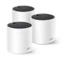 TP-Link Deco X55 Pack de 3 Sistemas WiFi Mesh - Doble Banda - Velocidad hasta 3Gbps - WiFi 6 - Ethernet 1Gbps - Cobertura hasta