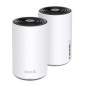 TP-Link Deco XE75 Pack de 2 Sistemas WiFi Mesh - Tribanda - Velocidad hasta 5.4Gbps - WiFi 6E - Ethernet 1Gbps - Cobertura hasta