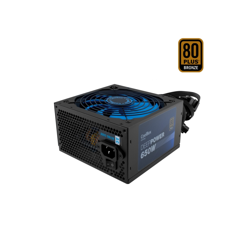 Coolbox FTE SUPPLY ATX DG DEEPPOWER-650 80+BRONZE - Haute efficacité énergétique - Certification 80+ Bronze - Fiabilité et perfo