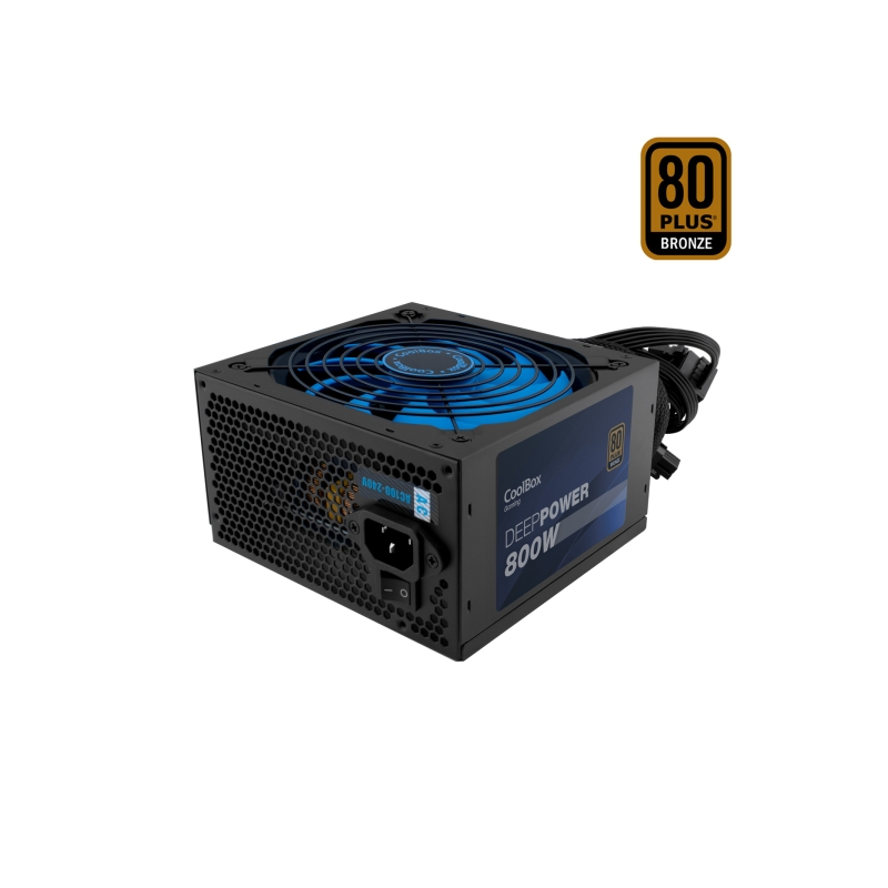 Coolbox FTE SUPPLY ATX DG DEEPPOWER-800 80+BRONZE - Haute efficacité énergétique - Certification 80+ Bronze - Puissance 800 W -