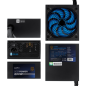 Coolbox FTE SUPPLY ATX DG DEEPPOWER-800 80+BRONZE - Haute efficacité énergétique - Certification 80+ Bronze - Puissance 800 W -