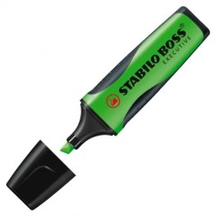 Surligneurs verts x10 Stabilo Boss Executive