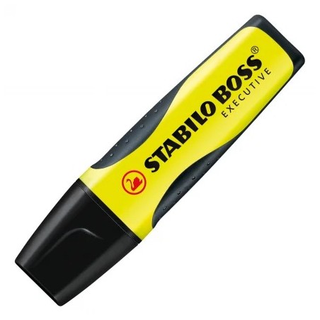 surligneur jaune Stabilo Boss Executive