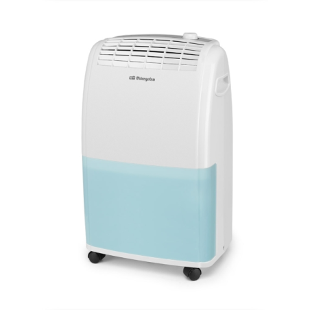 Déshumidificateur Orbegozo DH 2025 - Puissance 420 W - Absorbe 20 L/jour - Réservoir 3,6 L - Écologique - Minuterie - Roulettes