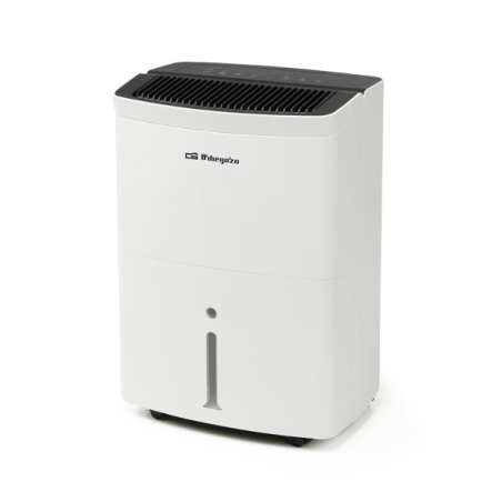 Déshumidificateur Orbegozo DH 3010 - Puissance 490 W - Absorbe 30 L/jour - Réservoir 5,5 L - Écologique - Minuterie - Roulettes