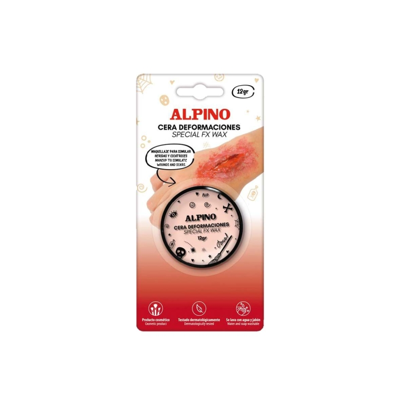 Pot de cire Alpino pour déformations 12 g - Moulable comme de la pâte à modeler - Superposable manuellement