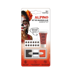 Coffret de maquillage Alpino Catrina - Se lave à l'eau et au savon - Testé dermatologiquement - Couleurs assorties